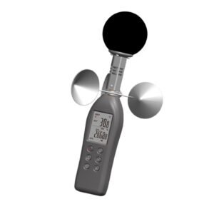 AZ Instrument AZ87785 Handheld WBGT Heat Stress Meter with Wind Speed