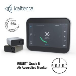 Kaiterra SE100A Sensedge 5-in-1 PM2.5 TVOC CO2 Temperature Humidity Touchscreen Monitoring Solutions