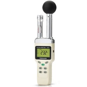 Tenmars TM-188 Heat Stress WBGT Meter with Dew-Point (DEW) and Wet bulb (WET)